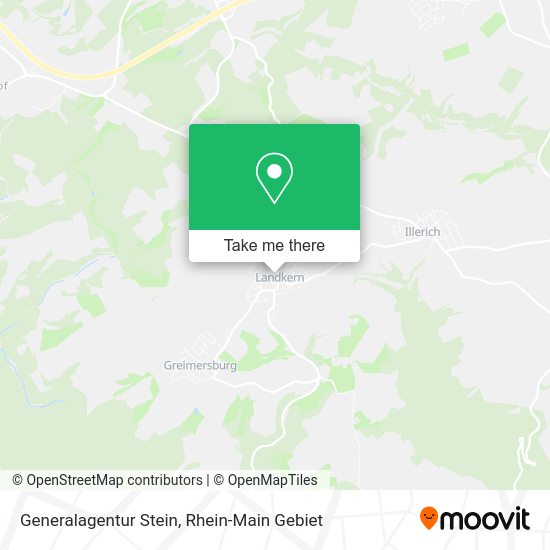 Карта Generalagentur Stein