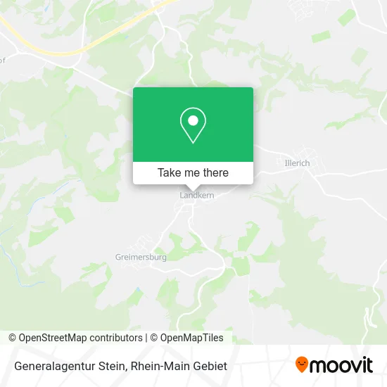 Карта Generalagentur Stein