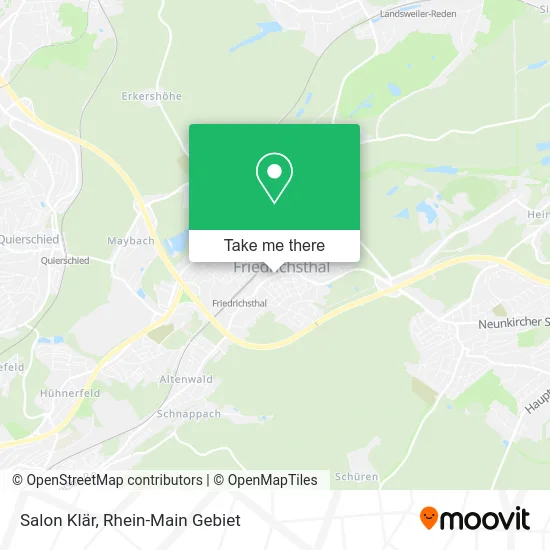 Карта Salon Klär