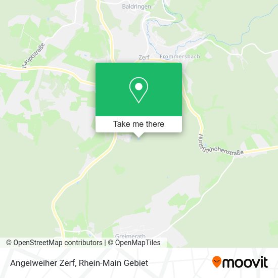 Карта Angelweiher Zerf