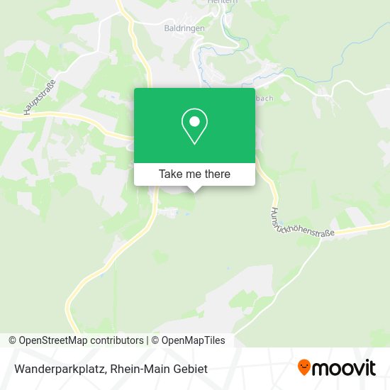 Карта Wanderparkplatz