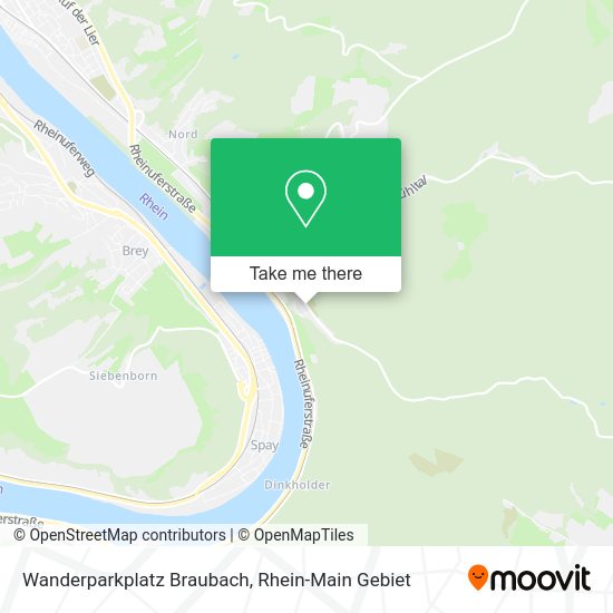 Карта Wanderparkplatz Braubach