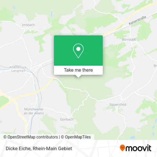 Карта Dicke Eiche