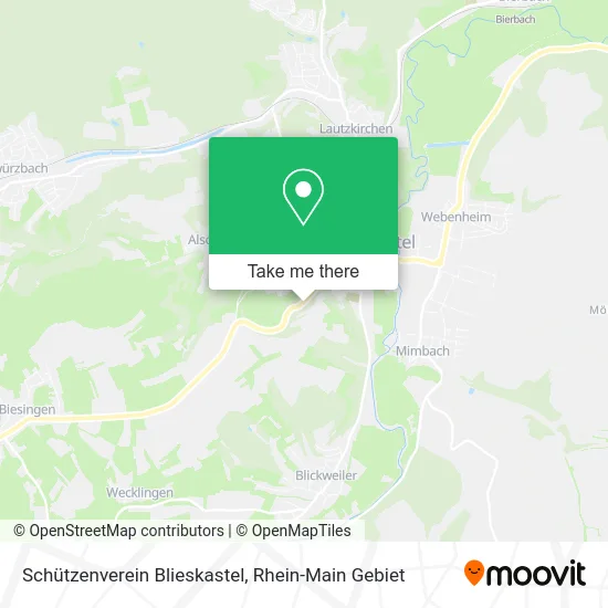 Карта Schützenverein Blieskastel