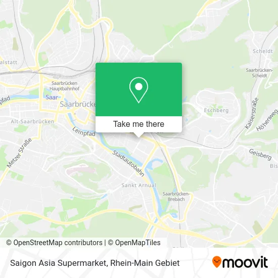 Карта Saigon Asia Supermarket