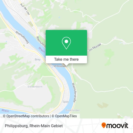 Карта Philippsburg