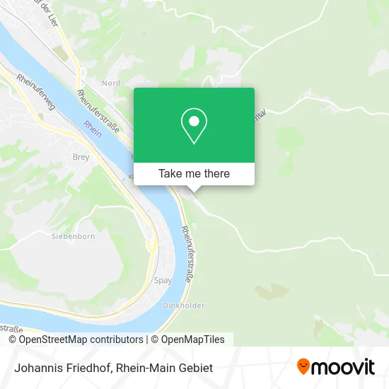 Карта Johannis Friedhof