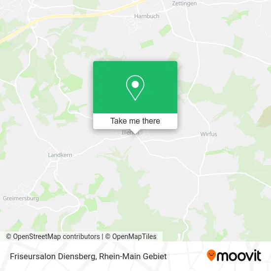 Карта Friseursalon Diensberg