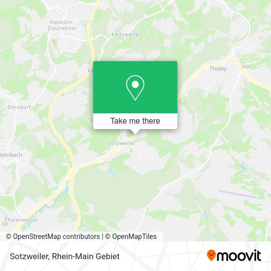 Карта Sotzweiler