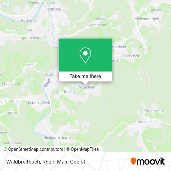 Карта Waldbreitbach