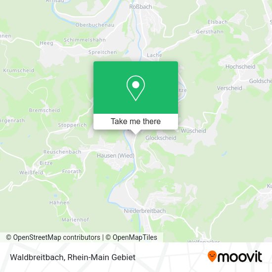 Карта Waldbreitbach