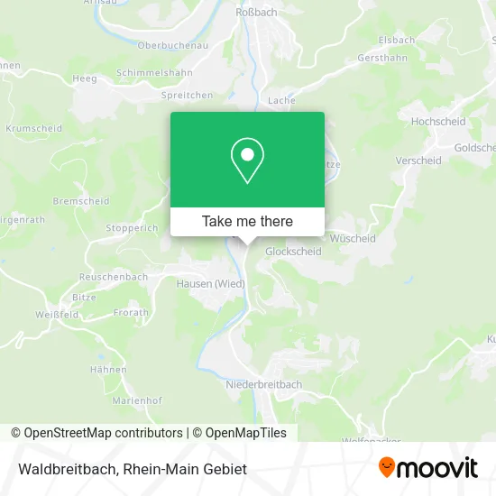 Карта Waldbreitbach