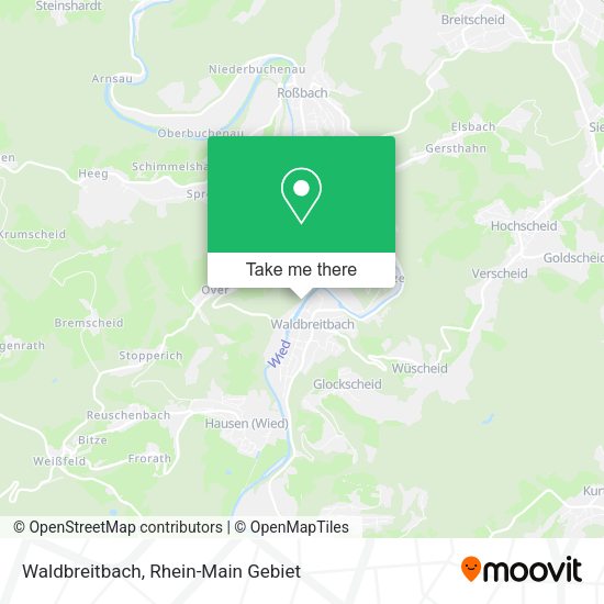 Карта Waldbreitbach