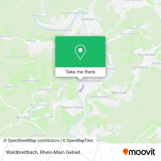 Карта Waldbreitbach