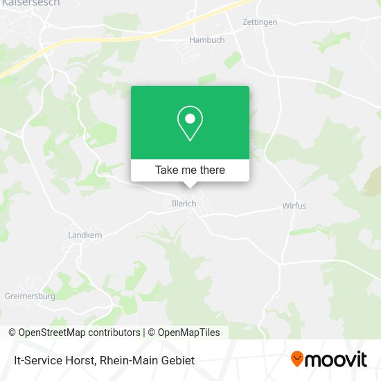 It-Service Horst map
