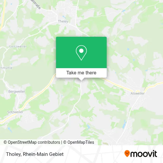 Tholey map