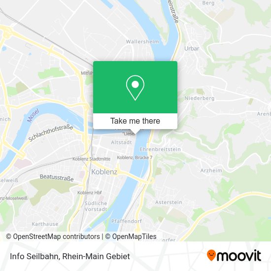 Карта Info Seilbahn
