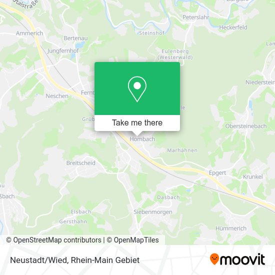 Карта Neustadt/Wied