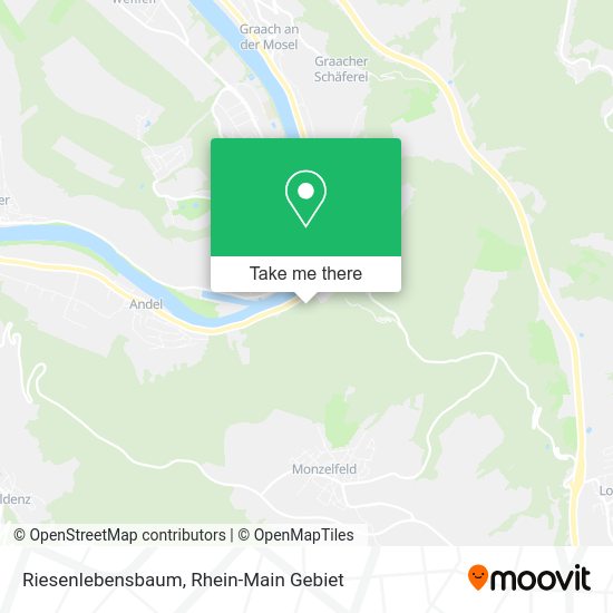Карта Riesenlebensbaum