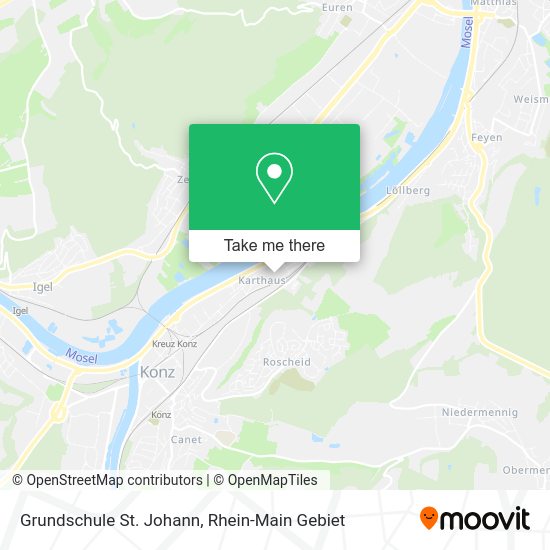 Карта Grundschule St. Johann