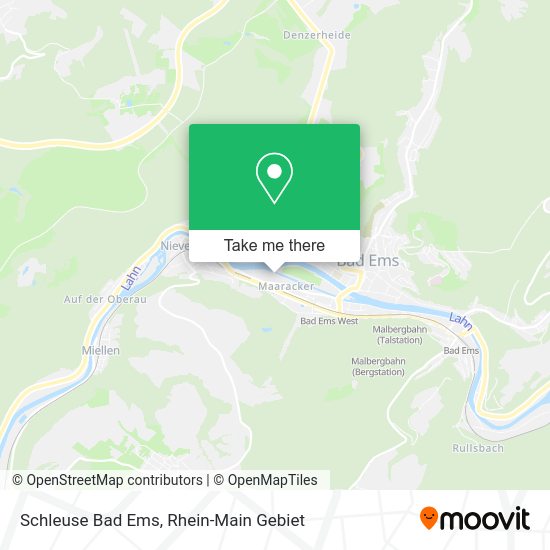 Карта Schleuse Bad Ems