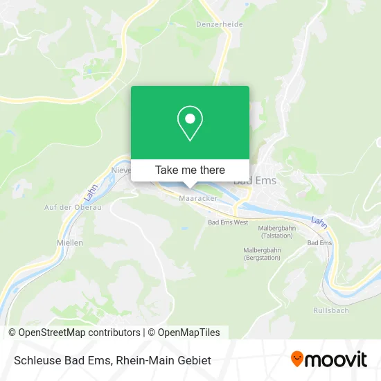 Карта Schleuse Bad Ems