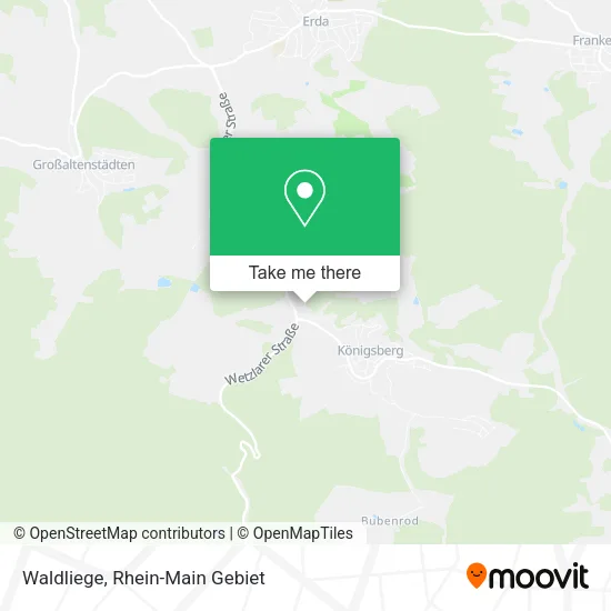 Карта Waldliege