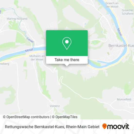 Карта Rettungswache Bernkastel-Kues