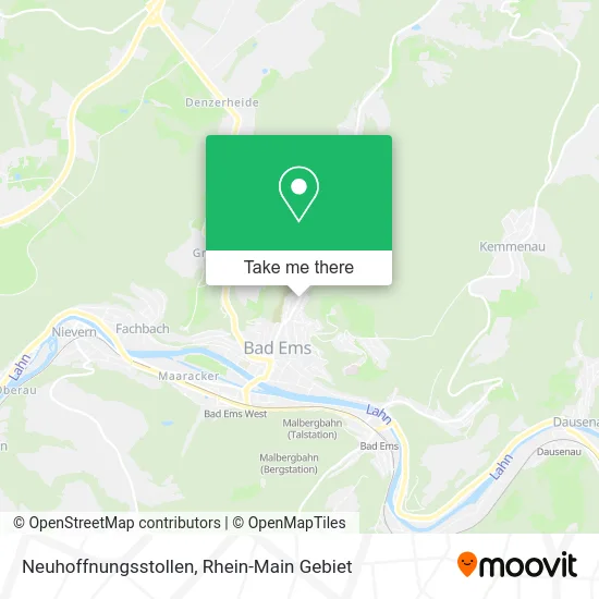 Карта Neuhoffnungsstollen