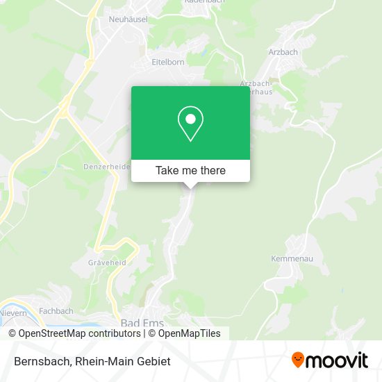 Карта Bernsbach