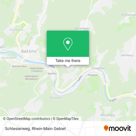 Карта Schlesierweg