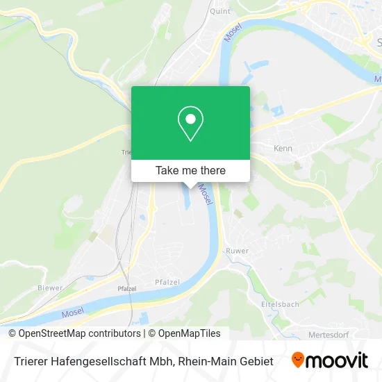 Карта Trierer Hafengesellschaft Mbh