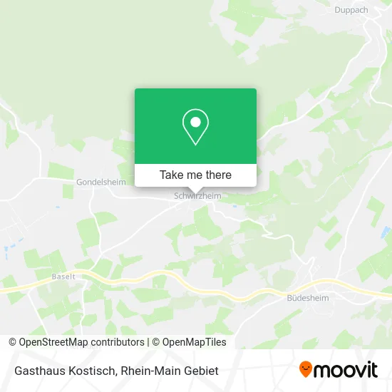 Карта Gasthaus Kostisch