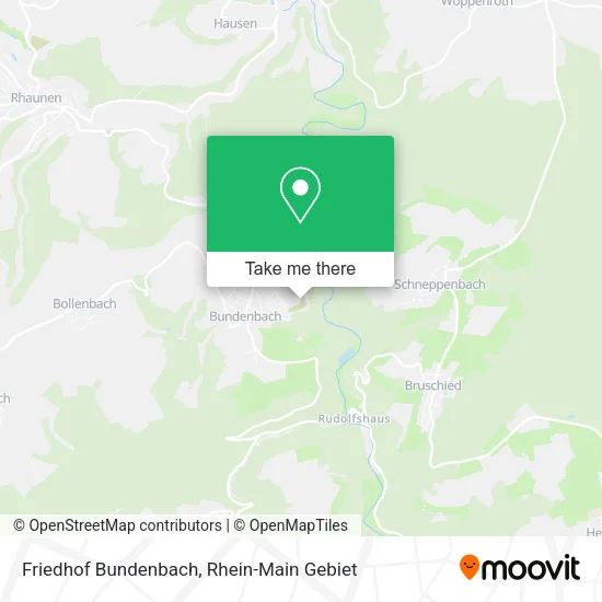 Карта Friedhof Bundenbach