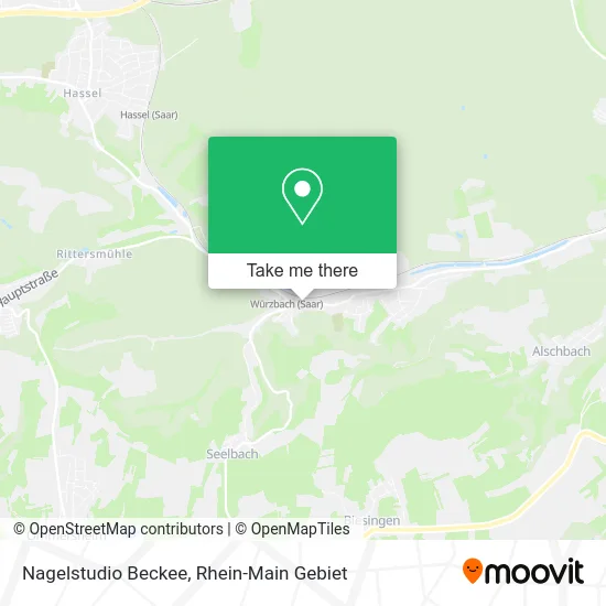 Карта Nagelstudio Beckee