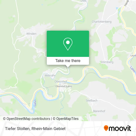 Карта Tiefer Stollen