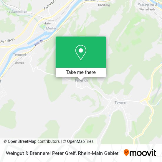 Карта Weingut & Brennerei Peter Greif