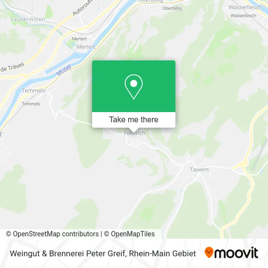 Карта Weingut & Brennerei Peter Greif
