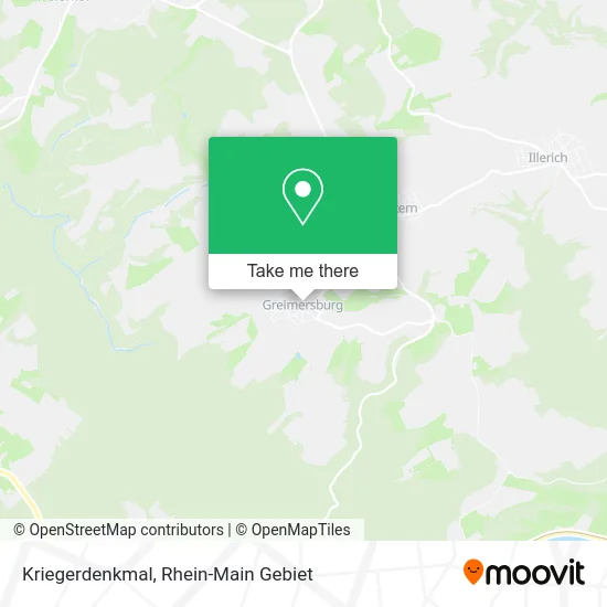 Карта Kriegerdenkmal