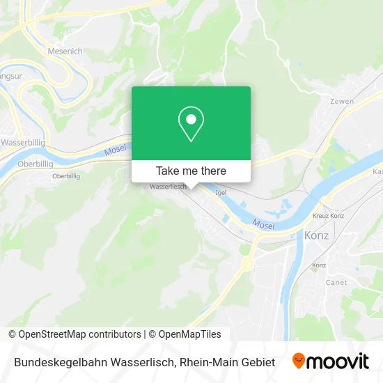 Карта Bundeskegelbahn Wasserlisch