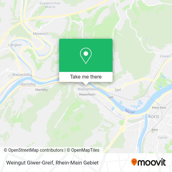 Карта Weingut Giwer-Greif