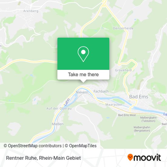 Карта Rentner Ruhe