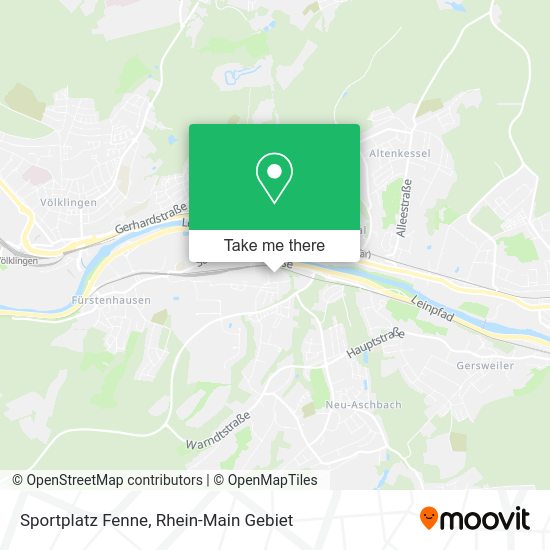 Карта Sportplatz Fenne