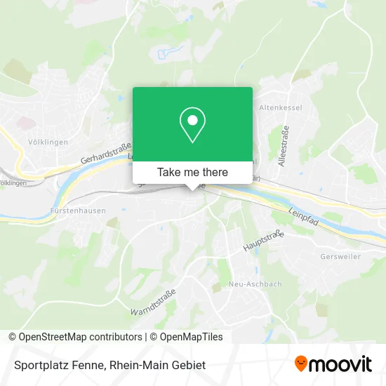 Карта Sportplatz Fenne