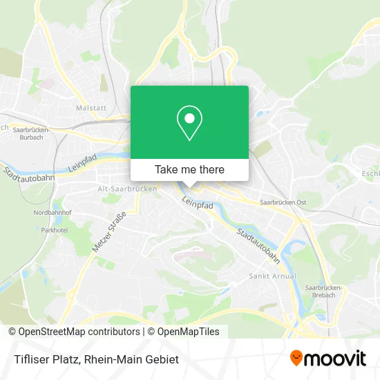 Карта Tifliser Platz