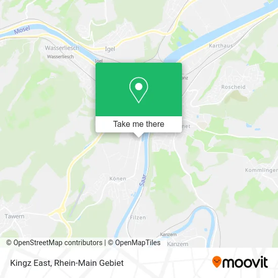 Карта Kingz East