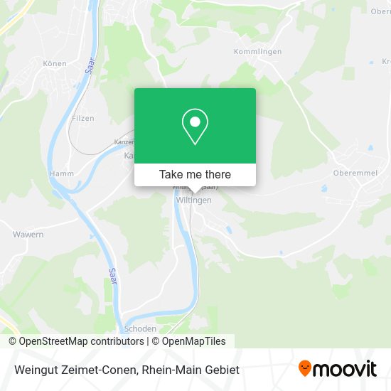 Карта Weingut Zeimet-Conen