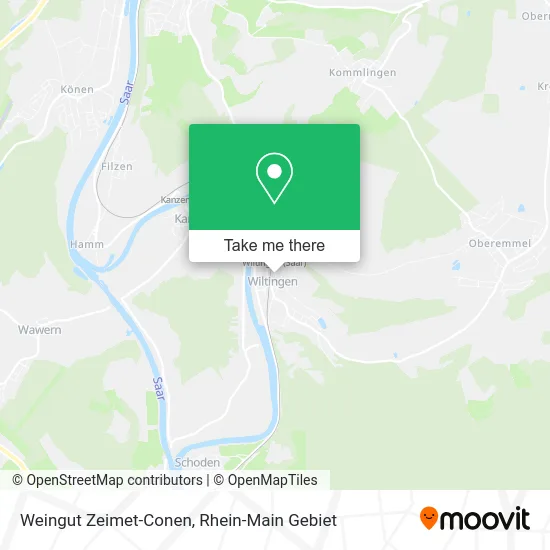 Карта Weingut Zeimet-Conen