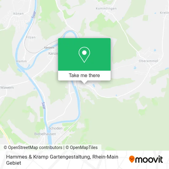 Карта Hammes & Kramp Gartengestaltung