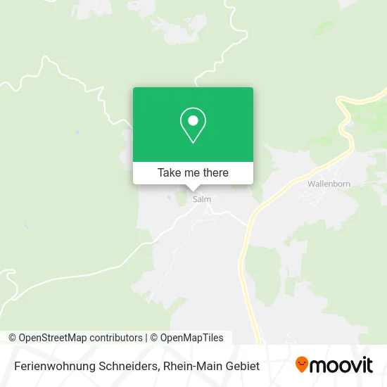 Карта Ferienwohnung Schneiders